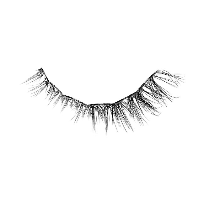 Kiss ImPRESS (Press on LongLasting) False Eyelashes 01 dirbtinės blakstienos