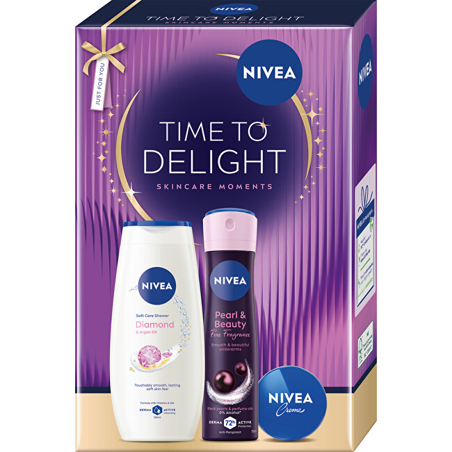 Nivea Time to Delight Set - D&aacute;rkov&aacute; sada Dezodorantas Dezodorantas ir antiperspirantas Moterims