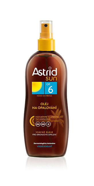 Astrid Sun OF Sun tan oil 6,200 ml 200ml Unisex