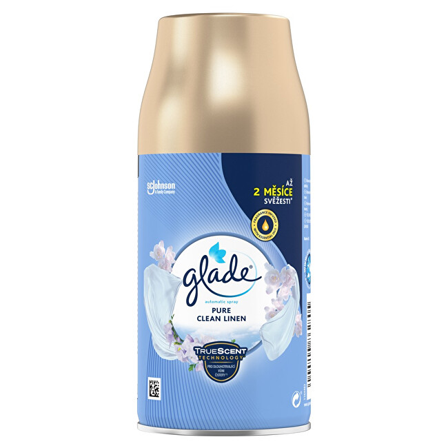 Glade Refill for air freshener Pure Clean Linen Automatic Spray 269 ml 269ml namų kvapas Glade Refill for air freshener Pure Clean Linen Automatic Spray 269 ml 269ml namų kvapas