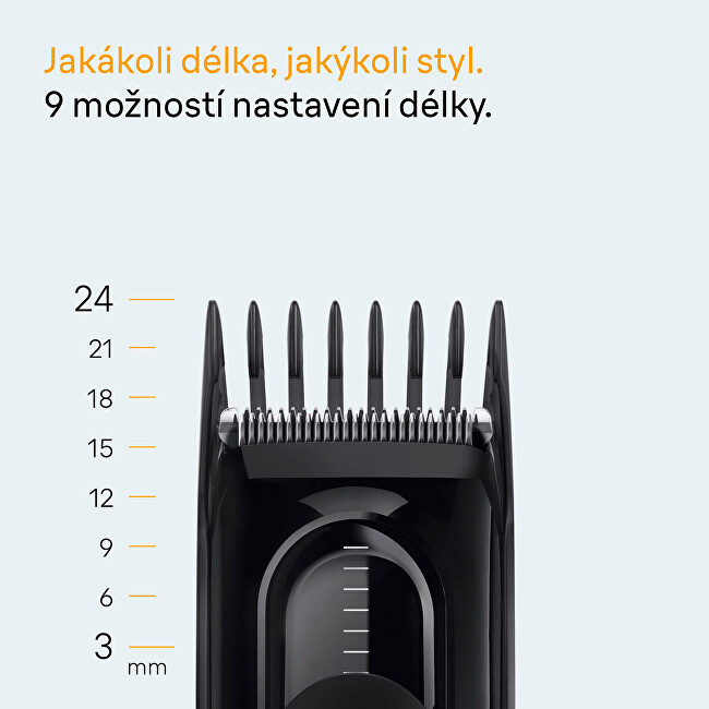 Braun Multifunctional trimmer 11 in 1 Series 7 AIO7540 Dark Blue plaukų segtukas