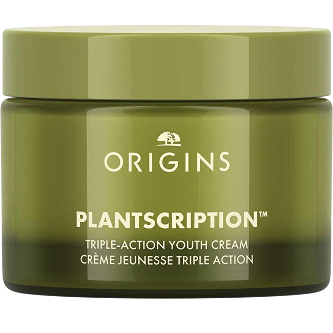 Origins Anti-aging skin cream Plantscription Triple Action Youth Cream Drėkinamasis veido kremas Moterims