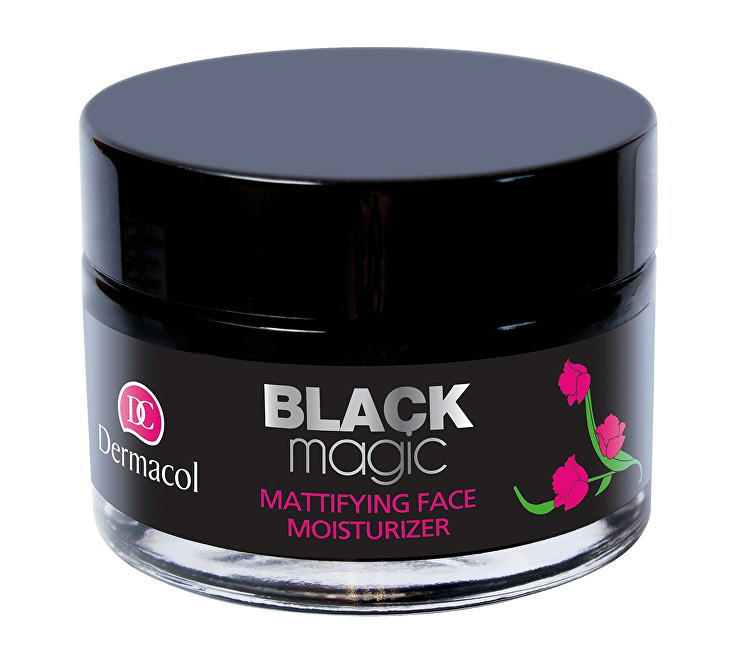 Dermacol Mattifying hydrating gel Black Magic (Mattifying Face Moisturizer) 50 ml 50ml vietinės priežiūros priemonė