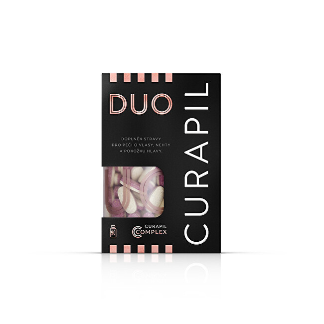 Curapil Curapil DUO 90 tablets for the care of hair, nails and scalp Moterims