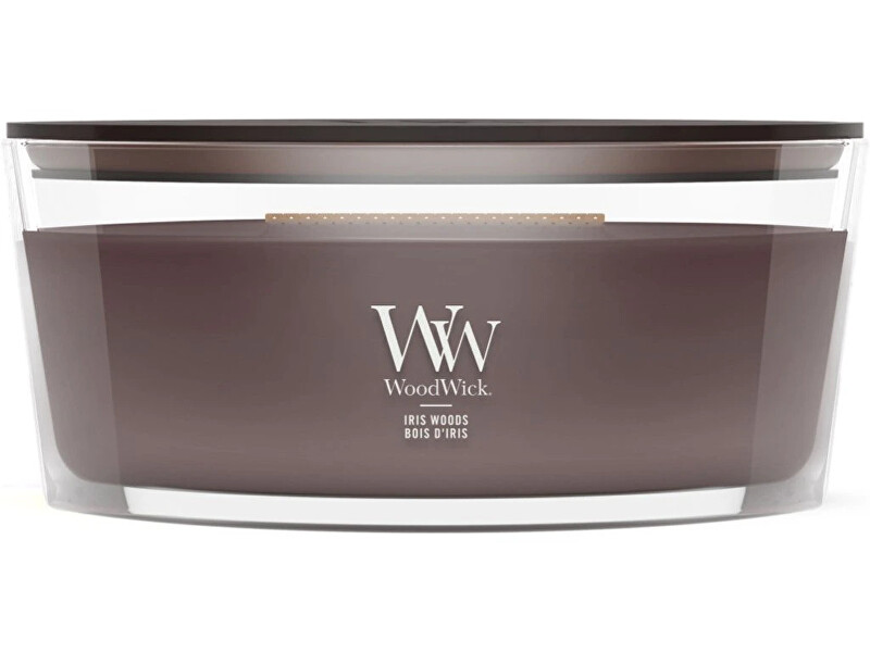 WoodWick Scented candle ship Iris Woods 453.6 g kvepianti žvakė