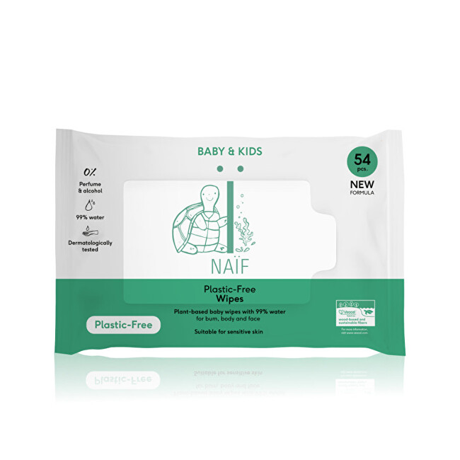 NA&Iuml;F Wet wipes for children and babies Wipes 54 pcs Vaikams