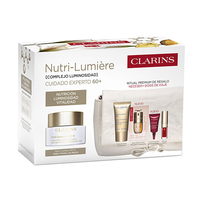 Clarins Nutri-Lumi&egrave;re SPF 15 Set Gift Set vietinės priežiūros priemonė