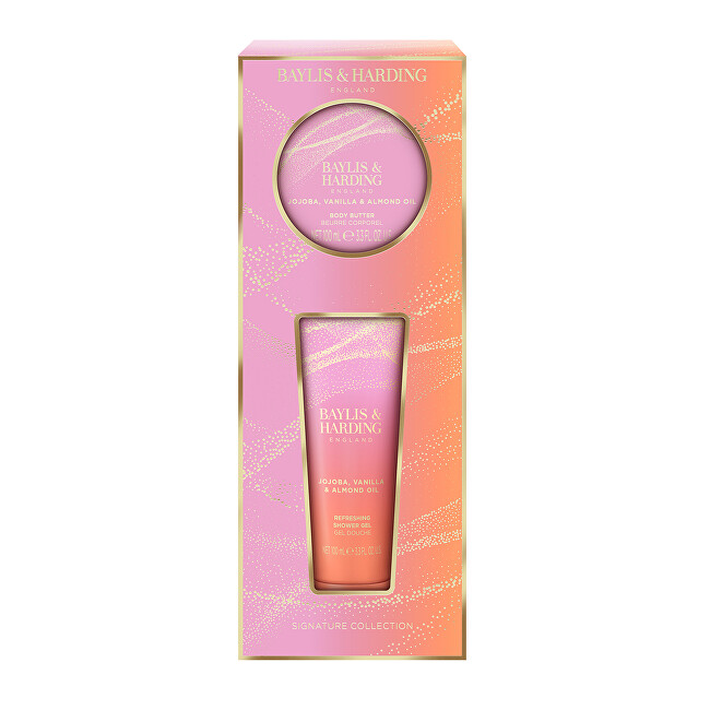 Baylis & Harding Jojoba, Vanilla & Almond Oil Gift Set 2 pcs Moterims