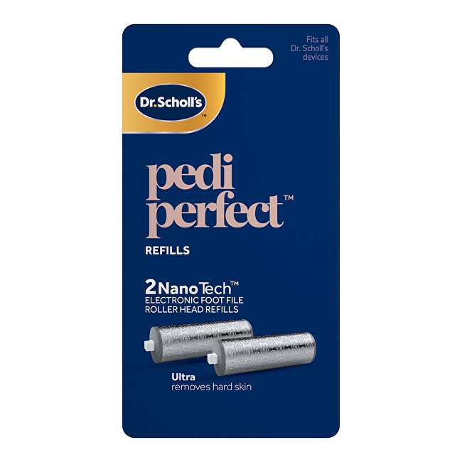 Scholl Pedi Perfect Nanotech Refill replacement heads 2 pcs. Pedikiūrui