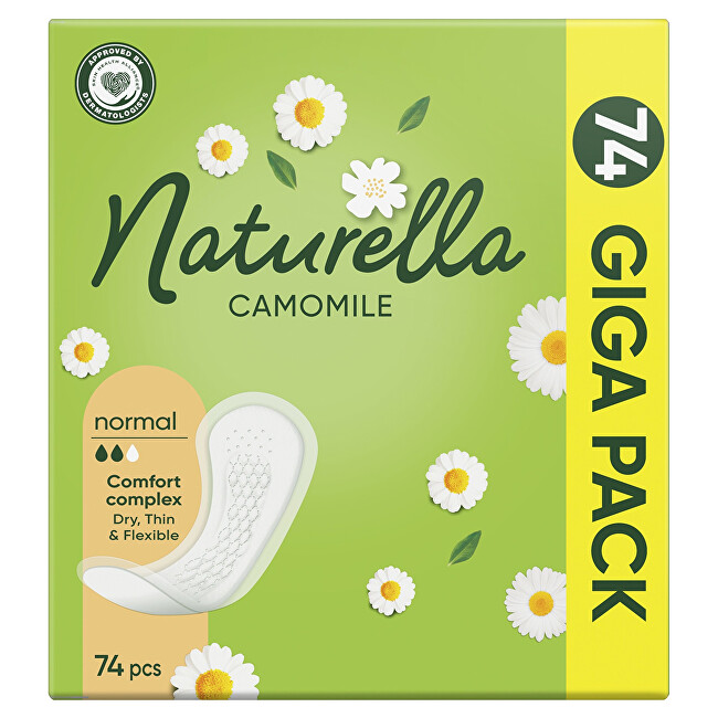 Naturella Panty liners Normal Camomile 74 pcs Moterims
