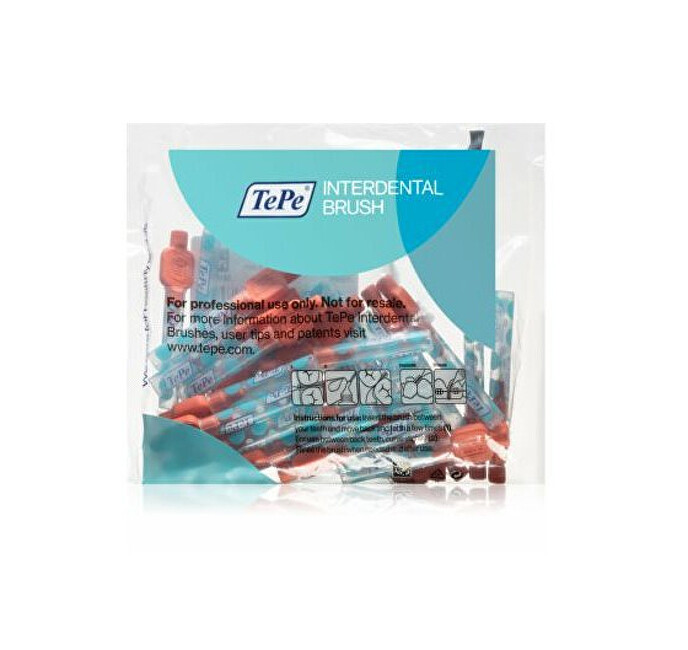 TePe Interdental brushes Extra Soft 0.5 mm red 25 pcs Unisex