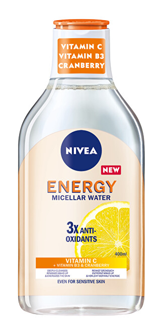 Nivea Energizing Micellar Water Energy (Micellar Water) 400 ml 400ml Moterims