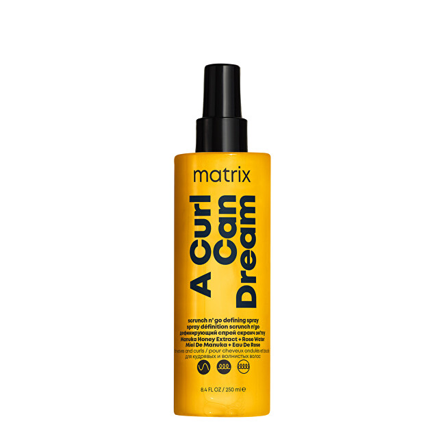 Matrix Defining spray for curly and wavy hair A Curl Can Dream (Scrunch n`go Defining Spray) 250 ml 250ml Moterims