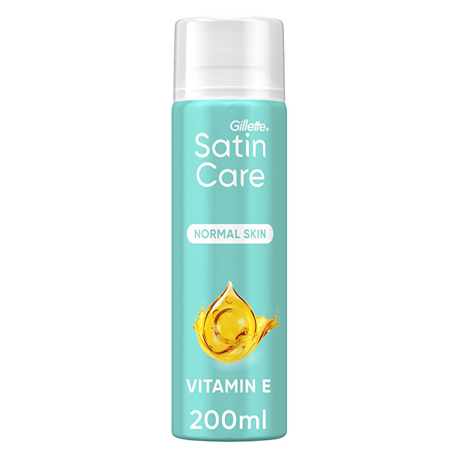 Gillette Satin Care Vitamin E Shave Gel 200 ml 200ml Moterims