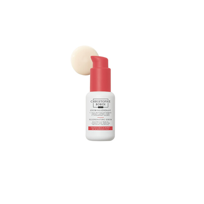 Christophe Robin Regenerating hair serum Regenerating Serum 50 ml 50ml plaukų apsauga nuo kar&scaron;čio