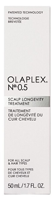 Olaplex No. 0.5 Scalp Longevity Treatment balansuojantis ir stiprinantis serumas plaukams ir galvos odai 50ml nenuplaunama plaukų priežiūros priemonė