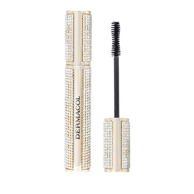 Dermacol Mascara for panoramic volume and length Diamond Mascara 10 ml Black blakstienų tu&scaron;as