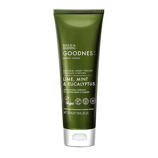 Baylis & Harding Goodness Awaken Body Scrub Lime, Mint & Eucalyptus 225 ml 225ml Moterims