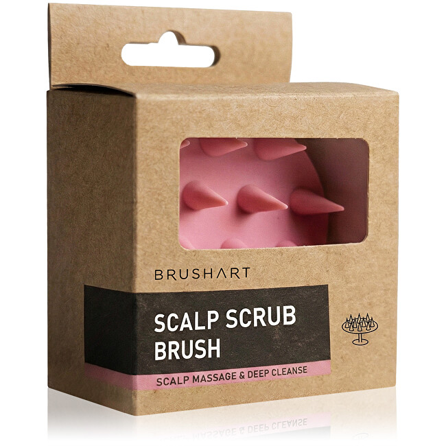 BrushArt Scalp Scrub Brush plaukų &scaron;epetys