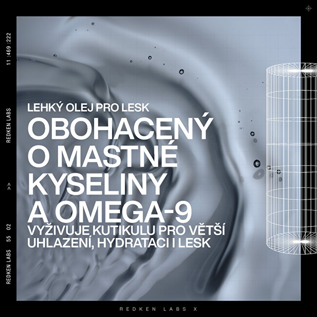 Redken Naked Gloss Lightweight Shine Oil 100 ml 100ml atstatomoji plaukų priežiūros priemonė