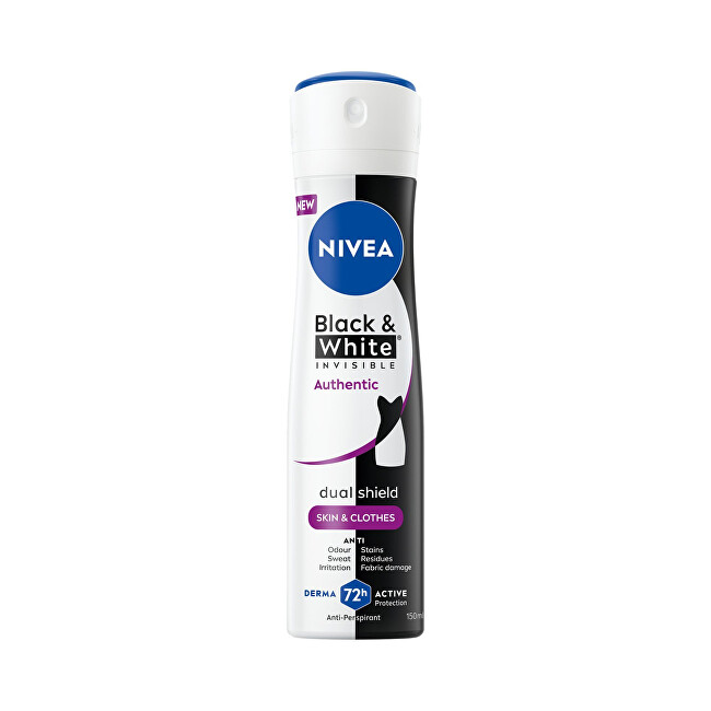 Nivea Antiperspirant spray B&W Authentic Anti-Perspirant 150 ml 150ml Moterims Nivea Antiperspirant spray B&W Authentic Anti-Perspirant 150 ml 150ml Moterims