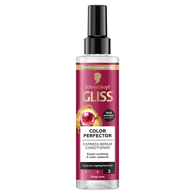Gliss Kur Regenerating express balm Color Perfector Conditioner 200 ml 200ml atstatomoji plaukų priežiūros priemonė