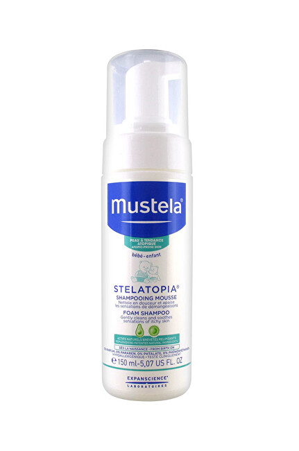 Mustela Baby foam shampoo for extremely dry skin Stelatopia (Foam Shampoo) 150 ml 150ml Vaikams