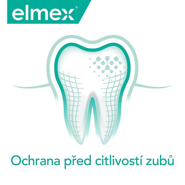 Elmex Toothpaste for sensitive teeth Sensitive 75 ml 75ml Dantų emalį stiprinanti priemonė