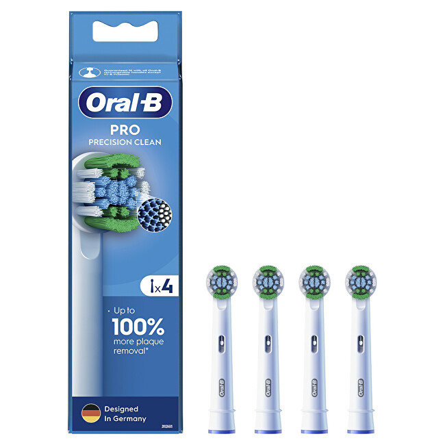 Oral B Precision Clean EB20 replacement brush heads 4 pcs. Unisex