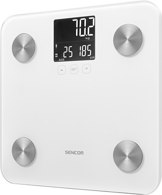 Sencor Personal scale SBS 6025WH Unisex