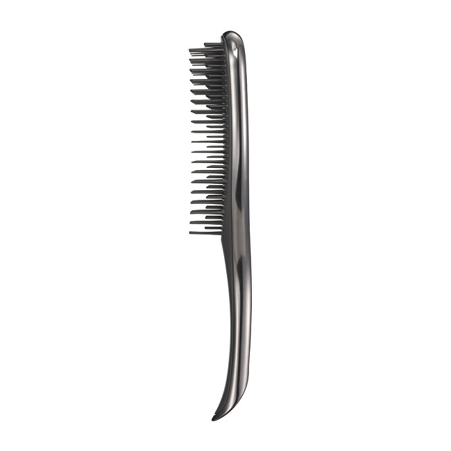 Tangle Teezer Ultimate Detangler Chrome Midnight Silver hair brush plaukų &scaron;epetys