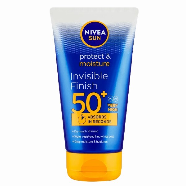 Nivea Invisible Finish SPF 50+ Sun Milk (Protect & Moisture Sun Milk) 150 ml 150ml Moterims