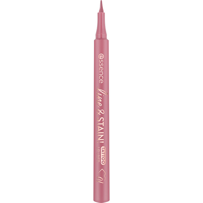 Essence Line n` STAIN lip pen! Lip Liner 1.1 ml 02 Must Have Brown lūpų pie&scaron;tukas