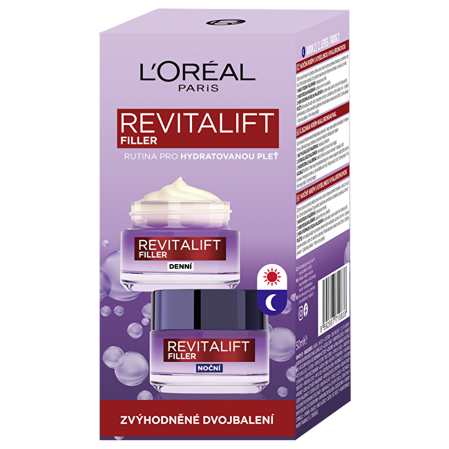 L'Or&eacute;al Paris Revitalift Filler facial cream gift set Moterims