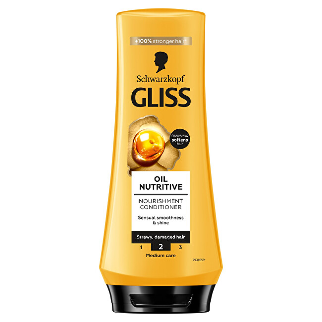 Gliss Kur Oil Nutritive Regenerating Balm Against Split Ends 200 ml 200ml plaukų balzamas