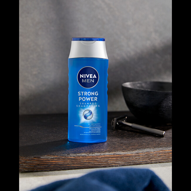 Nivea Shampoo for men Strong Power 500ml &scaron;ampūnas