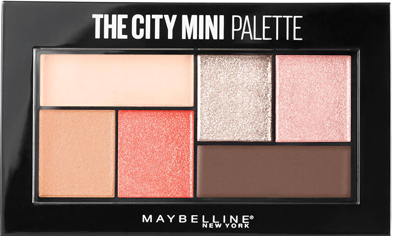 Maybelline The City Mini Palette 6 g 430 Downtown Sunrise &scaron;e&scaron;ėliai