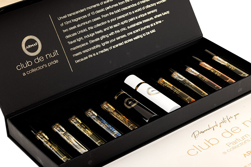Armaf Kolekce Armaf Club De Nuit - 10 x 10 ml 10ml NI&Scaron;INIAI kvepalų mėginukas Vyrams