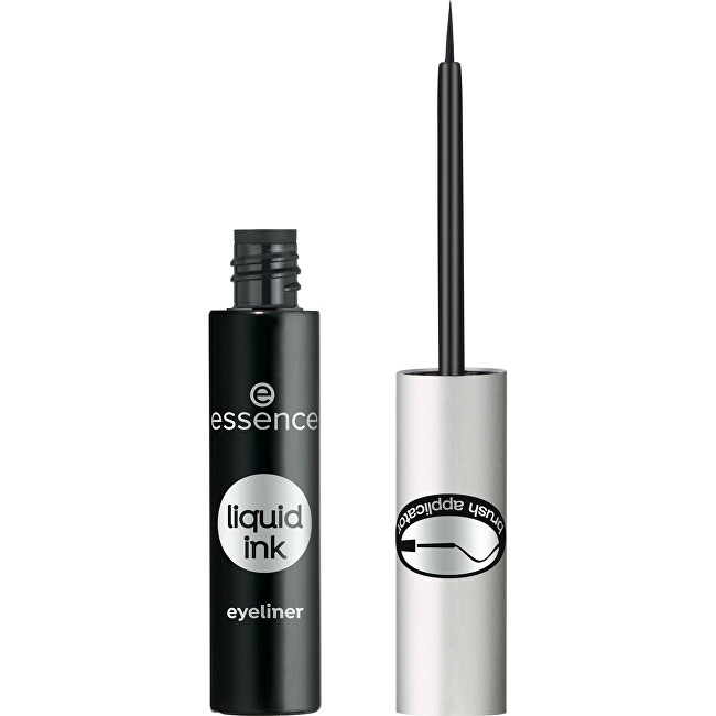 Essence Liquid Ink Eyeliner 3 ml 01 Black akių kontūras