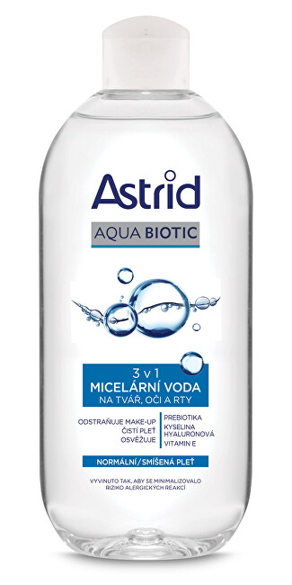 Astrid Micellar Water for Normal and Mixed Skin Fresh Skin 3v1 400 ml 400ml Moterims