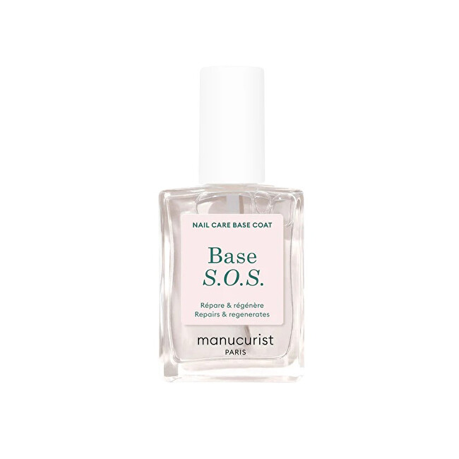 Manucurist Care for weakened nails Base SOS Nail Care Base Coat 15 ml 15ml priemonė nagams