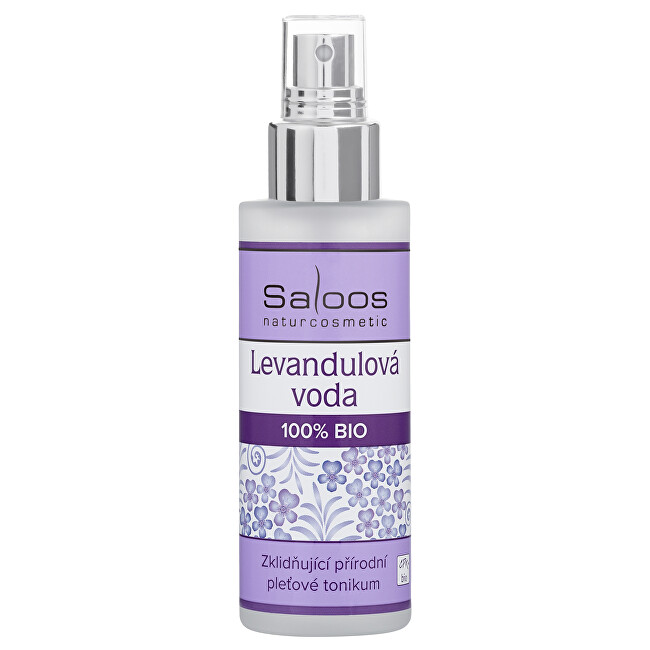 Saloos Lavender water 100% organic 100 ml 100ml atstatomoji plaukų priežiūros priemonė