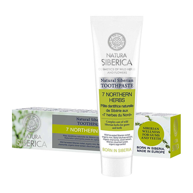 Natura Siberica Natural toothpaste 7 Northern Herbs (Natural Siberian Toothpaste) 100 g Unisex