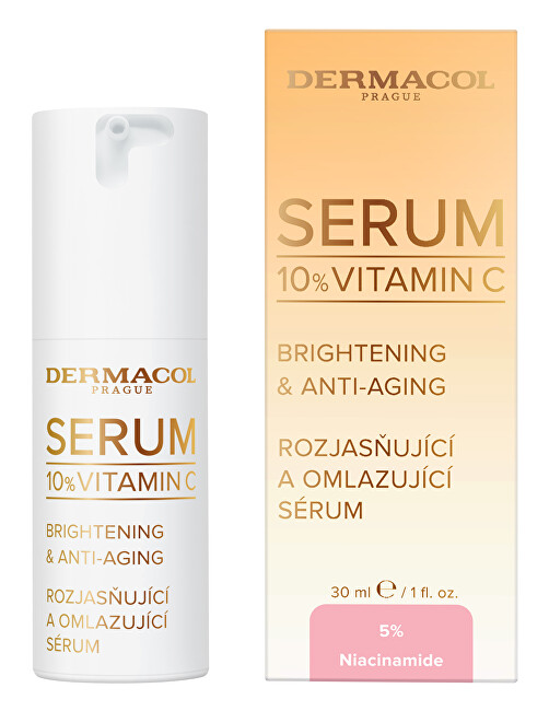 Dermacol Brightening & Anti-Aging Serum with Vitamin C (Brightenning & Anti-Aging Serum) 30 ml 30ml Moterims