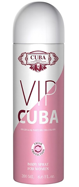 Cuba Cuba VIP Women - deodorant ve spreji 200ml Moterims