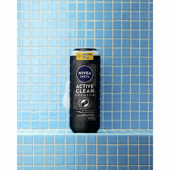 Nivea Revitalizing shampoo for oily hair and scalp Men (Deep Shampoo) 500ml &scaron;ampūnas