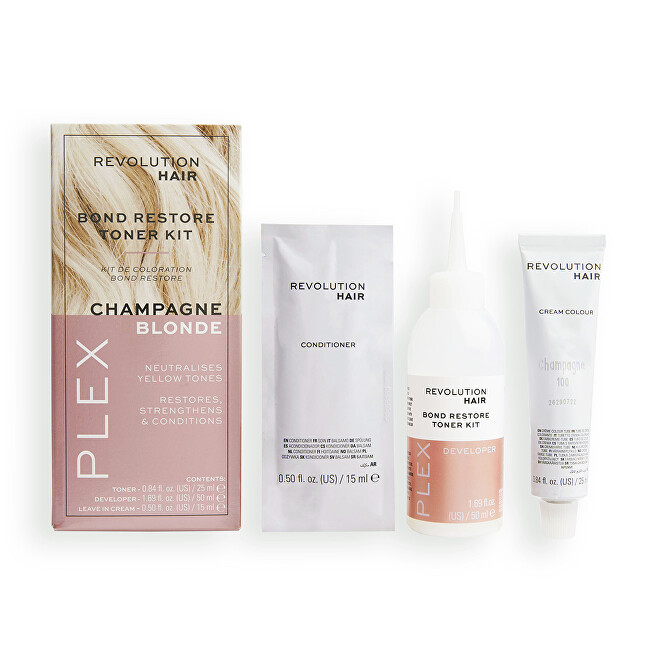 Revolution Haircare Plex hair color (Bond Restore Toner Kit) 90 ml Chestnut 90ml plaukų dažai