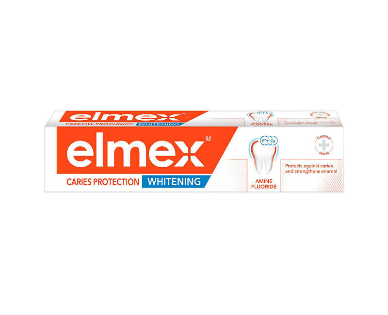 Elmex Whitening Toothpaste Caries Protection Whitening 75 ml 75ml Dantų emalį stiprinanti priemonė