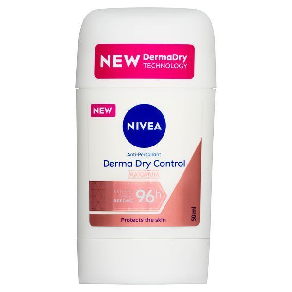 Nivea Solid antiperspirant Derma Dry Control 50 ml 50ml Moterims