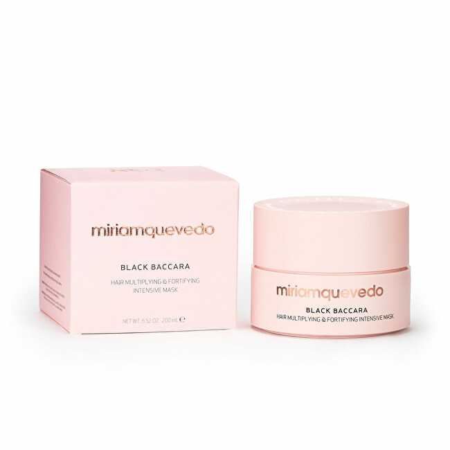 Miriam Quevedo Mask for intensive strengthening and hair growth Black Baccara (Hair Multiplying & Fortifying Intensive Mask) 200 ml 200ml &scaron;ampūnas